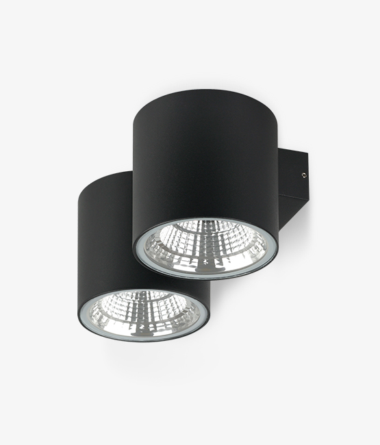 Double outdoor on sale light